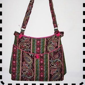 NEW QUILTED  PAISLEY HANDMADE CLOTH PURSE